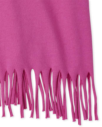 Girls Graphic Fringe Tank Top