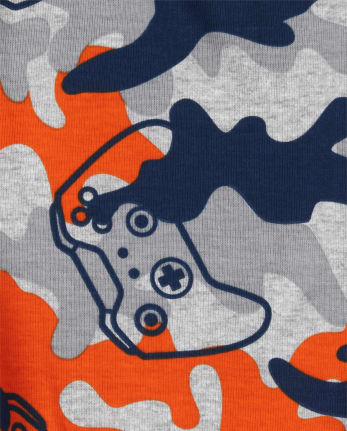 Pyjama en coton coupe ajustée Glow Gamer pour garçon