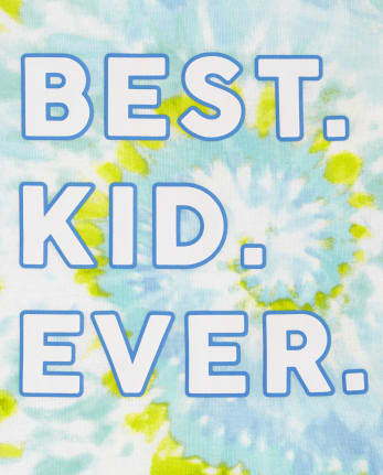 Boys Matching Family Tie Dye Snug Fit Cotton Pajamas
