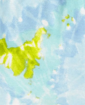 Boys Matching Family Tie Dye Snug Fit Cotton Pajamas