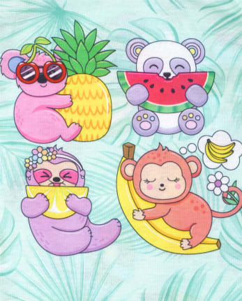Girls Fruit Pajamas