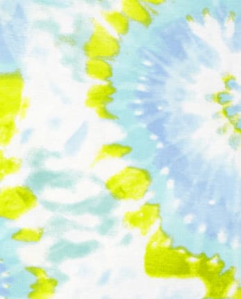 Baby And Toddler Boys Matching Family Tie Dye Snug Fit Cotton Pajamas