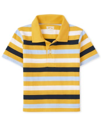 Baby And Toddler Boys Striped Polo