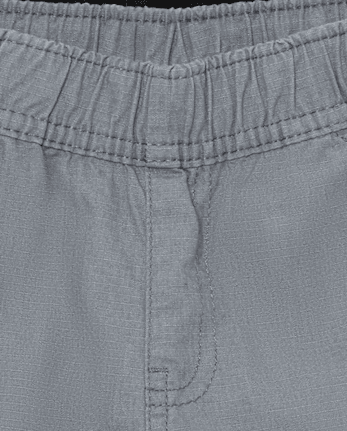 Baby And Toddler Boys Ripstop Pull On Cargo Shorts 2-Pack