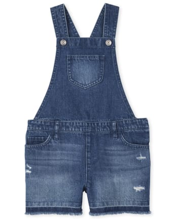 Pantalones cortos de mezclilla para niñas