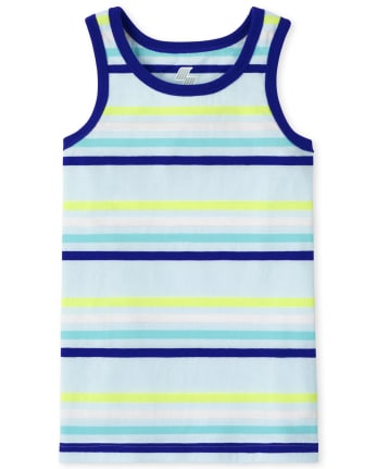 Boys Striped Tank Top