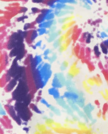 Top con volantes y estampado para niñas