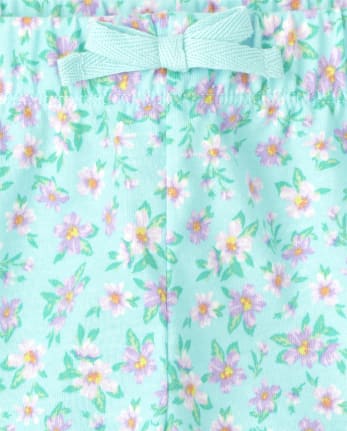 Lot de 2 shorts imprimés pour fille