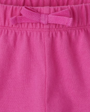 Pack de 2 pantalones cortos estampados para niñas