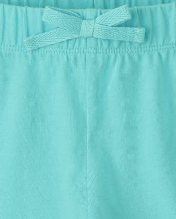 Pack de 2 pantalones cortos estampados para niñas