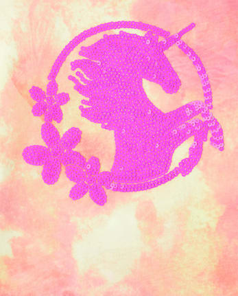 Girls Graphic Flutter Top