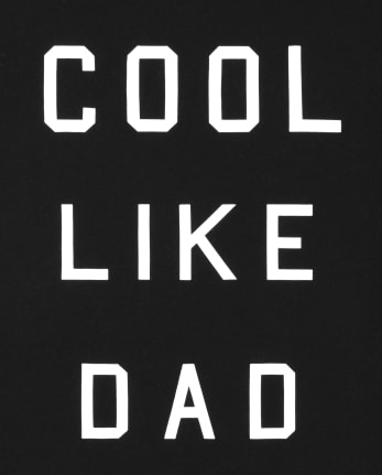 Unisex Kids Matching Family Cool Like Dad Graphic Tee