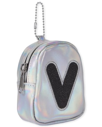 Girls Holographic Initial Backpack Pouch MULTI The Children s Place