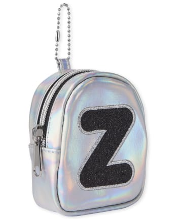 Girls Holographic Initial Backpack Pouch The Children s Place