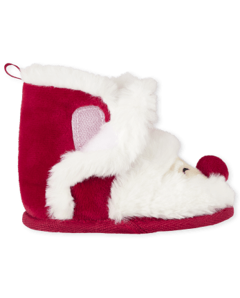 Unisex Baby Matching Family Santa Slippers