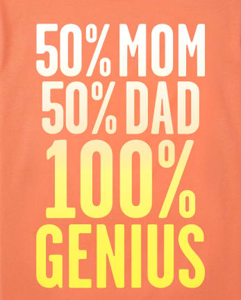 Baby And Toddler Boys Genius Graphic Tee