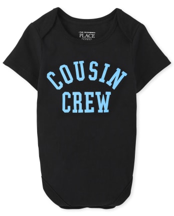 Body gráfico Cousin Crew para bebé niño