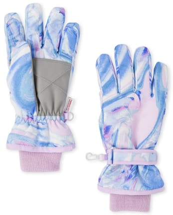 Guantes polares de niña Marble Glacier