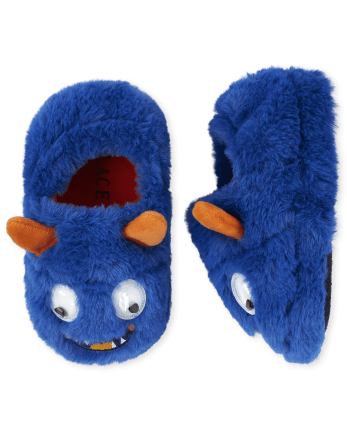 Toddler Boys Monster Slippers