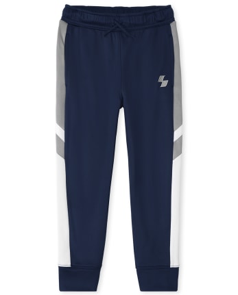 Boys Fleece Performance Colorblock Jogger Pants