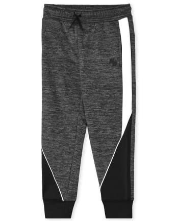Boys Fleece Performance Colorblock Jogger Pants