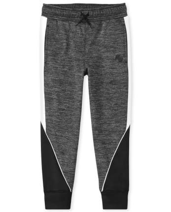 Boys Fleece Performance Colorblock Jogger Pants