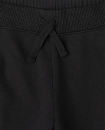 Boys Camo Side Stripe Fleece Jogger Pants