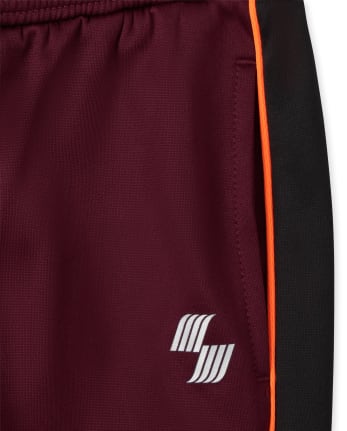 Pantalones jogger de polar Performance Colorblock para niños