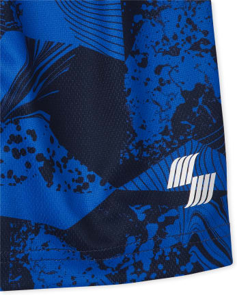 LV Block Blue Mesh Basketball Short – Flow Clothing Company, LLC