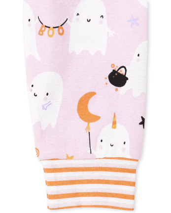 Pijama de algodón de ajuste ceñido Fa-Boo-Lous Glow para niñas