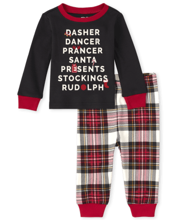 Unisex Baby And Toddler Matching Family Reindeer Games Snug Fit Cotton Pajamas
