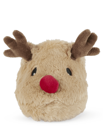 Unisex Kids Matching Family Reindeer Slippers
