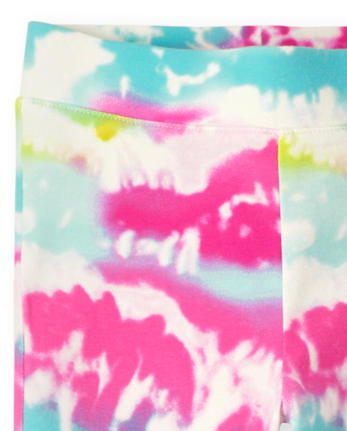 Girls Print Flare Leggings