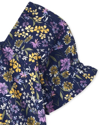 Top Peplum Estampado Niñas