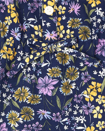 Top Peplum Estampado Niñas