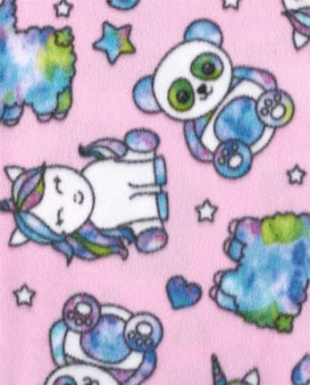 Pantalón Pijama Niña Felpa Estampado
