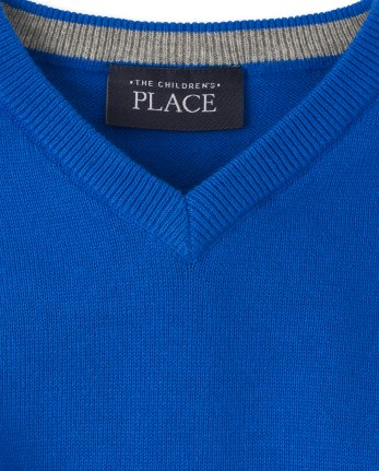 Baby And Toddler Boys V-Neck Sweater