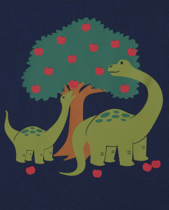 Paquete de 3 tops de manzana para niños pequeños