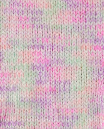Girls Rainbow Space Dye Scarf