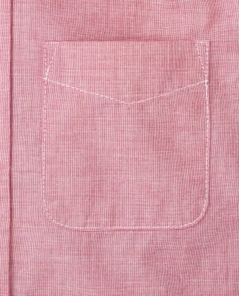 Chemise boutonnée en popeline pour garçon