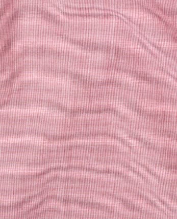 Chemise boutonnée en popeline pour garçon