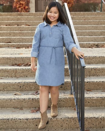 Ed-a-Mamma Sustainable Girls Embroidered Dress