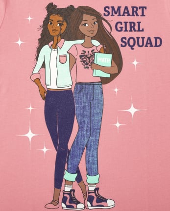 Girls Girl Squad Graphic Tee 2-Pack