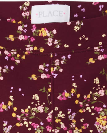 Leggings Niña Ponte Floral Perfect