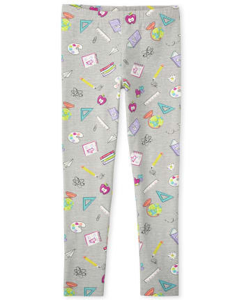 Girls Print Leggings