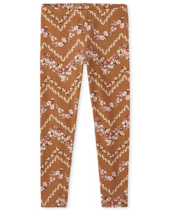 Girls Print Leggings