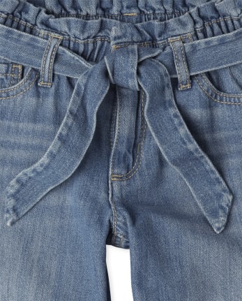 Girls Denim Jogger Jeans  The Children's Place - LT 90S BLU WSH