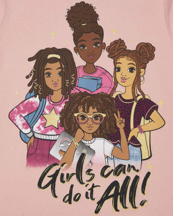 Camiseta estampada Girls Do It All