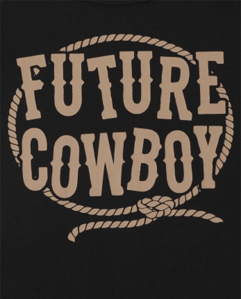 Camiseta estampada Future Cowboy para bebés y niños pequeños