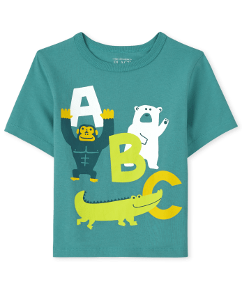 Baby And Toddler Boys Animal Graphic Tee
